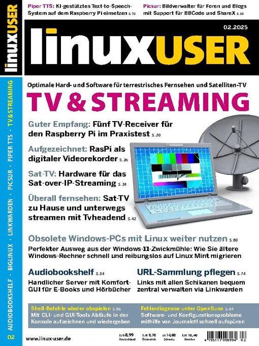 Title details for LinuxUser by Computec Media GmbH - Available